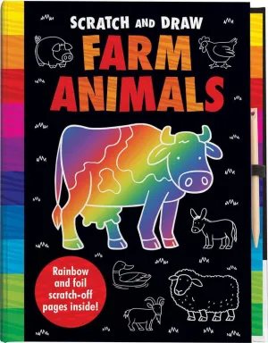 ■ Scratch and Draw Farm Animals
