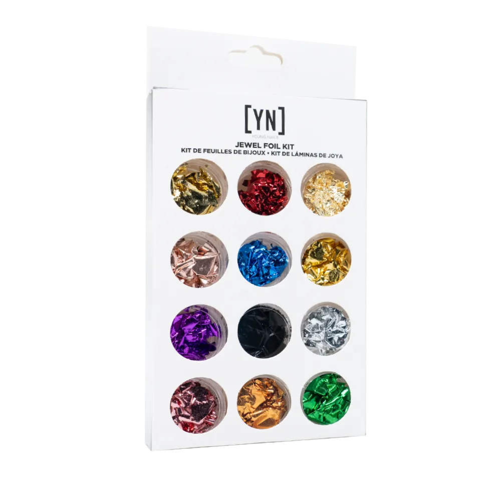 12 PC Jewel Tone Foils Kit