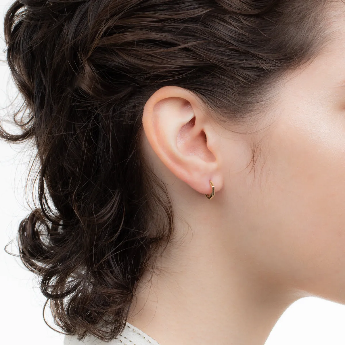 18k MANHATTAN Octagon Earring