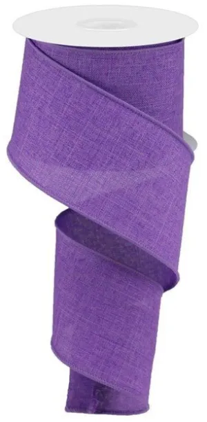 2.5" Royal Burlap: Dark Lavender (10 Yards) RG1279WF