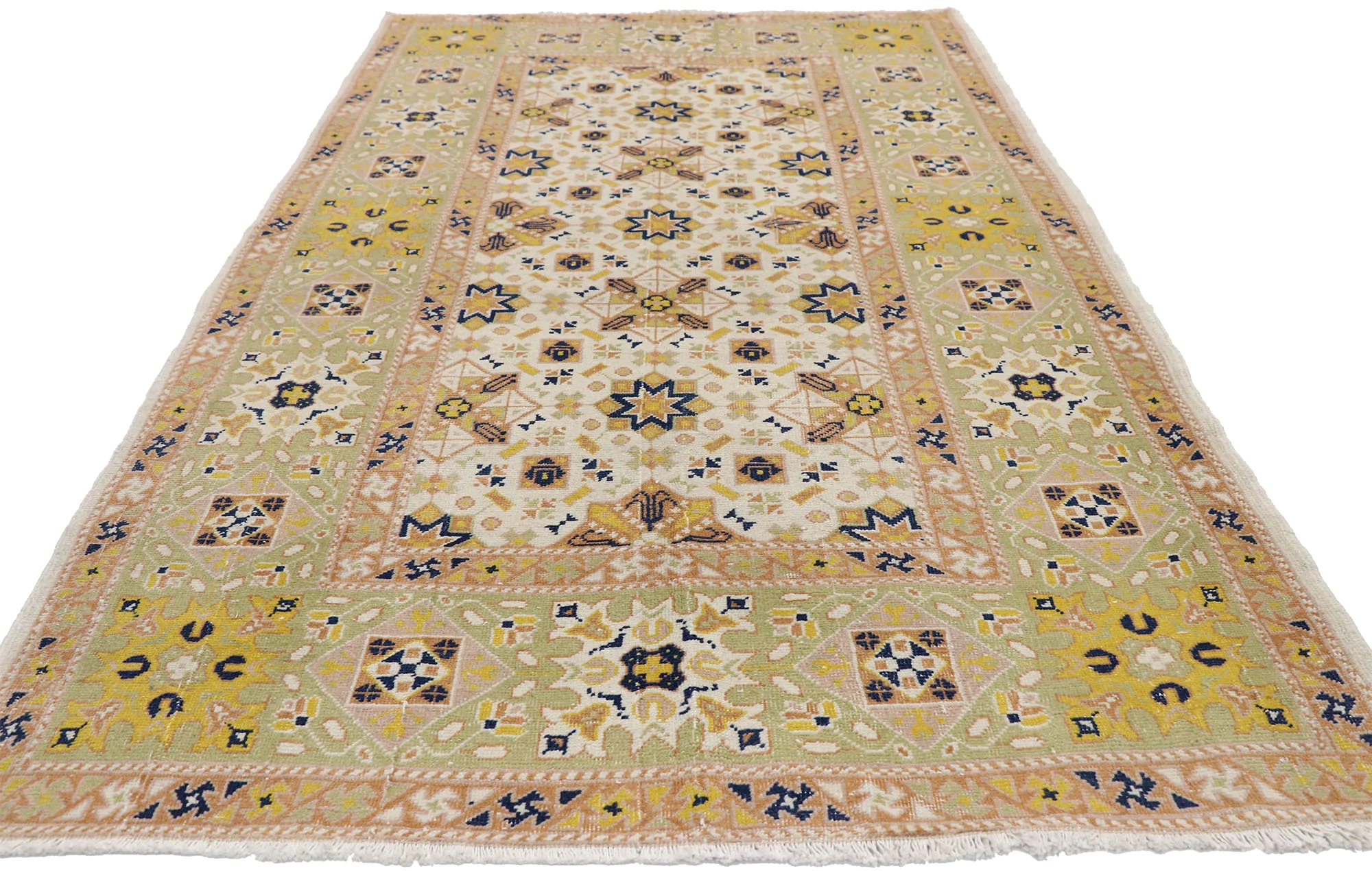 4 x 7 Vintage Sivas Rug 52615
