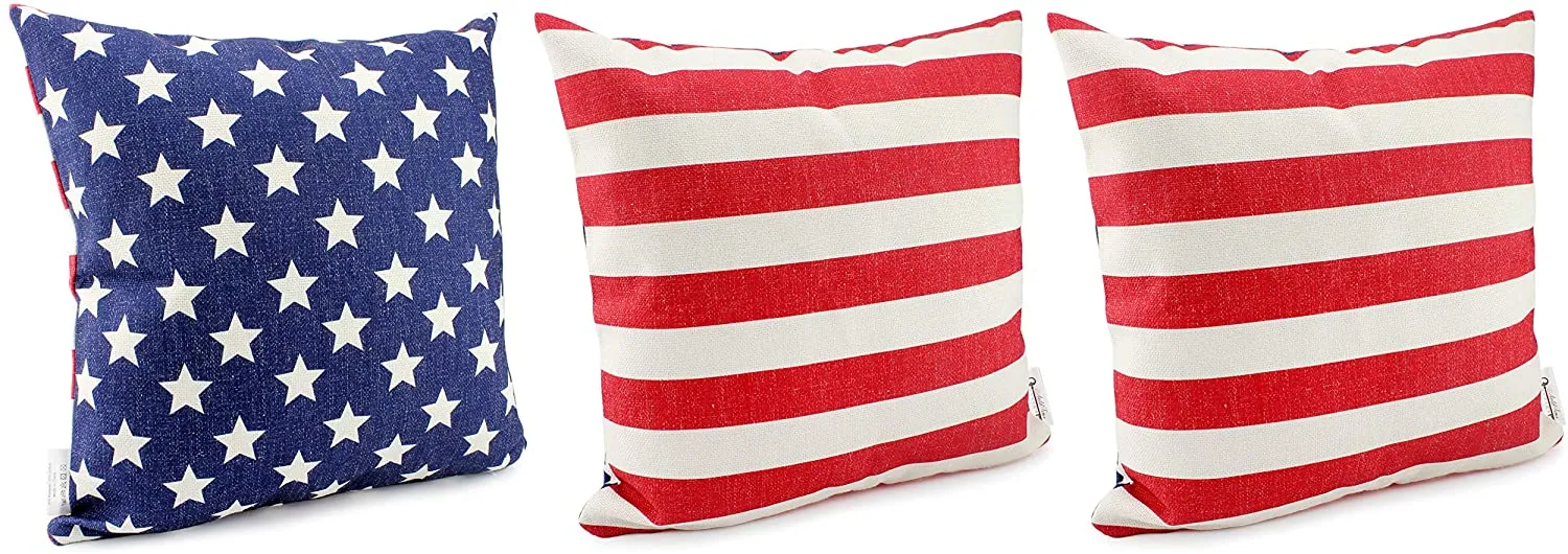 American Flag Pillow Covers (Case of 99)