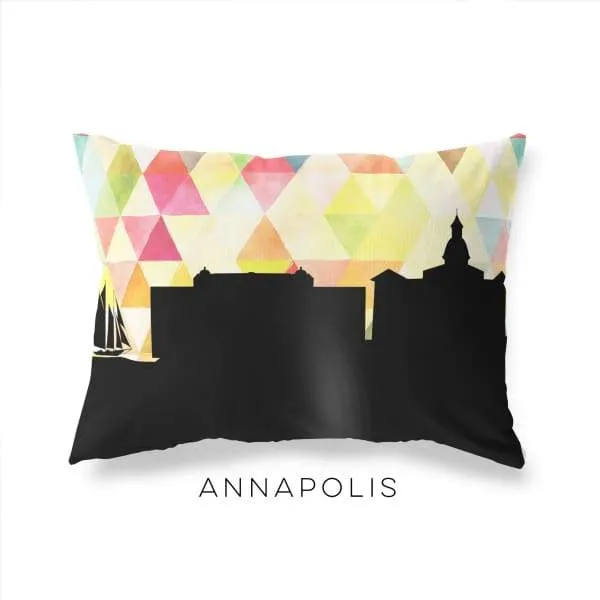 Annapolis, Maryland geometric skyline