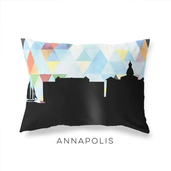 Annapolis, Maryland geometric skyline