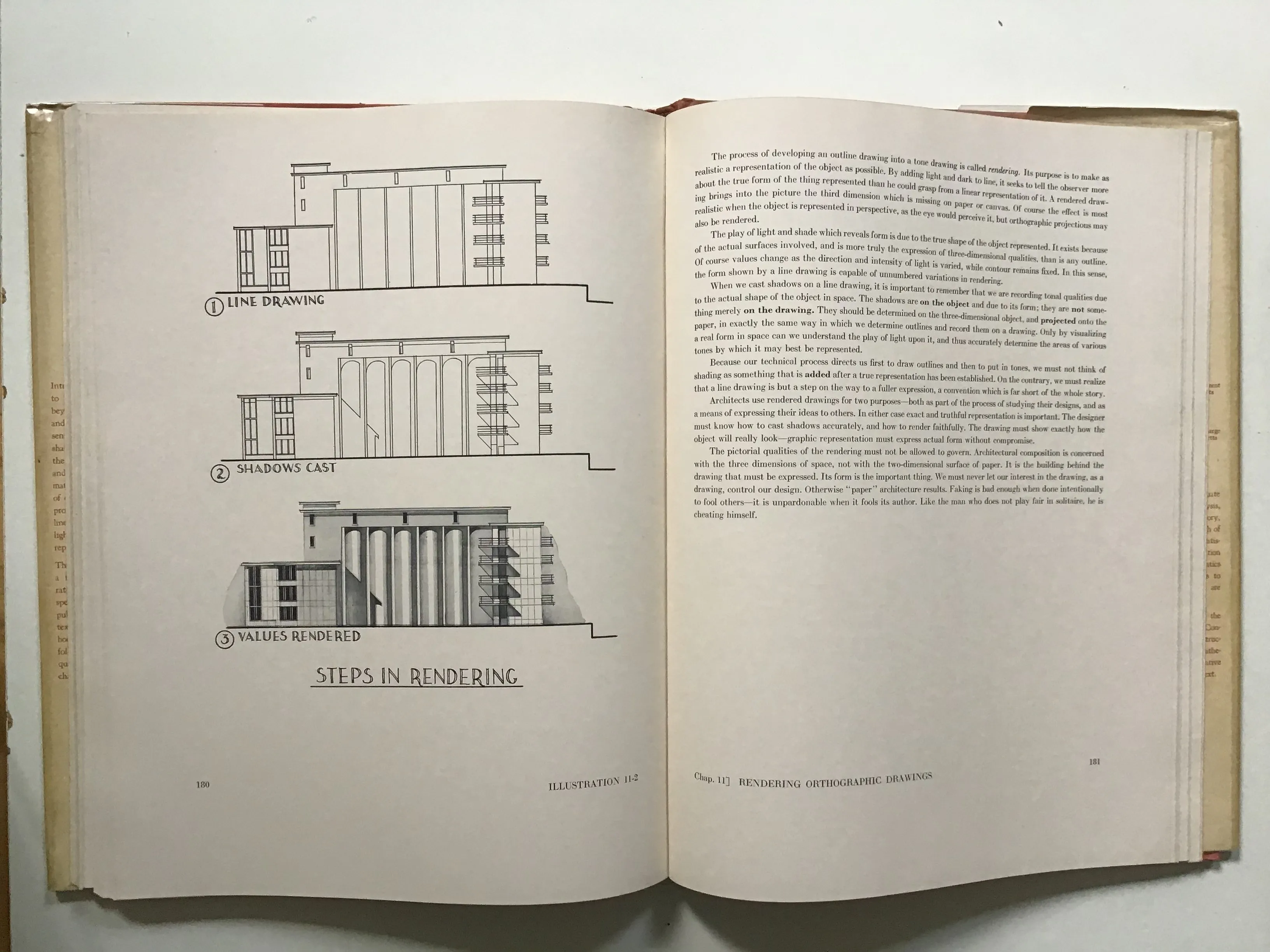 Architectural Drawing : Perspective, Light and Shadow, Rendering