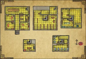 Archmage's Tower Fantasy Map