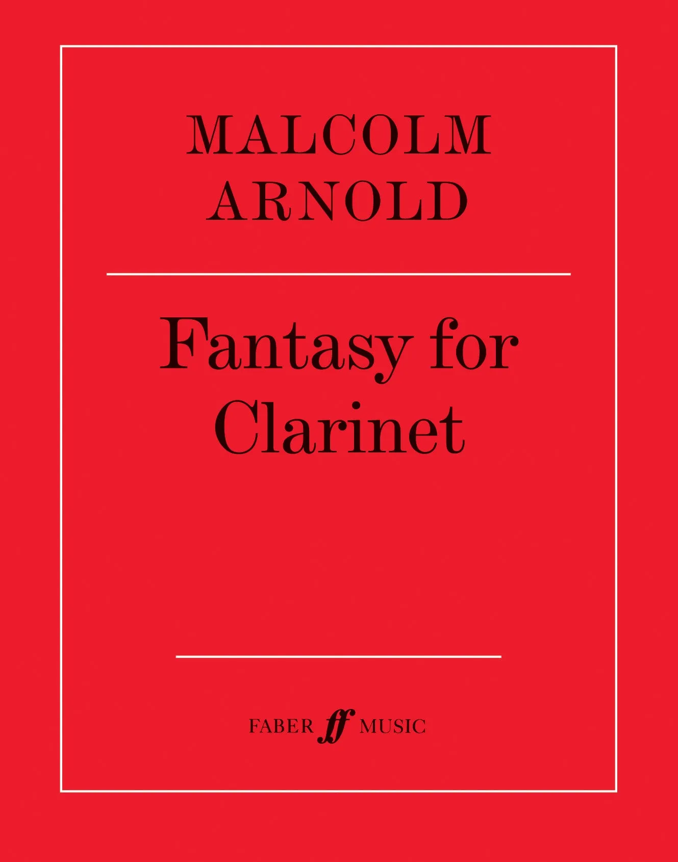 Arnold: Fantasy for Clarinet
