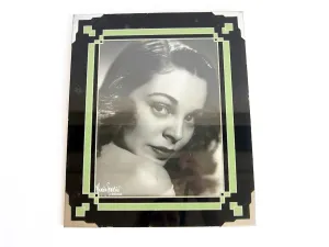Art Deco 8" x 10" Picture Frame & Maurice Seymour Photo