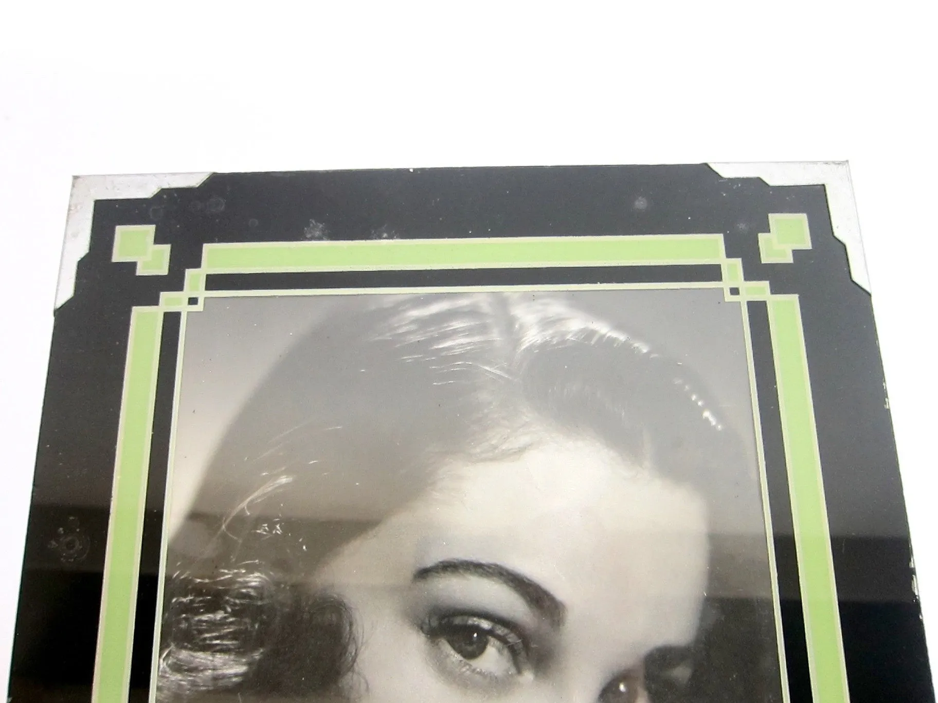 Art Deco 8" x 10" Picture Frame & Maurice Seymour Photo