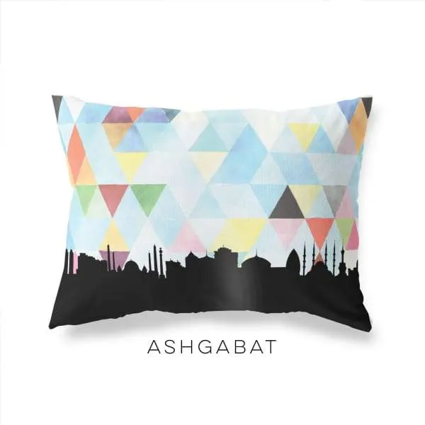 Ashgabat, Turkmenistan geometric skyline