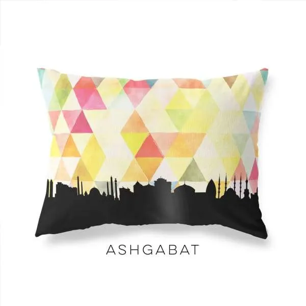 Ashgabat, Turkmenistan geometric skyline