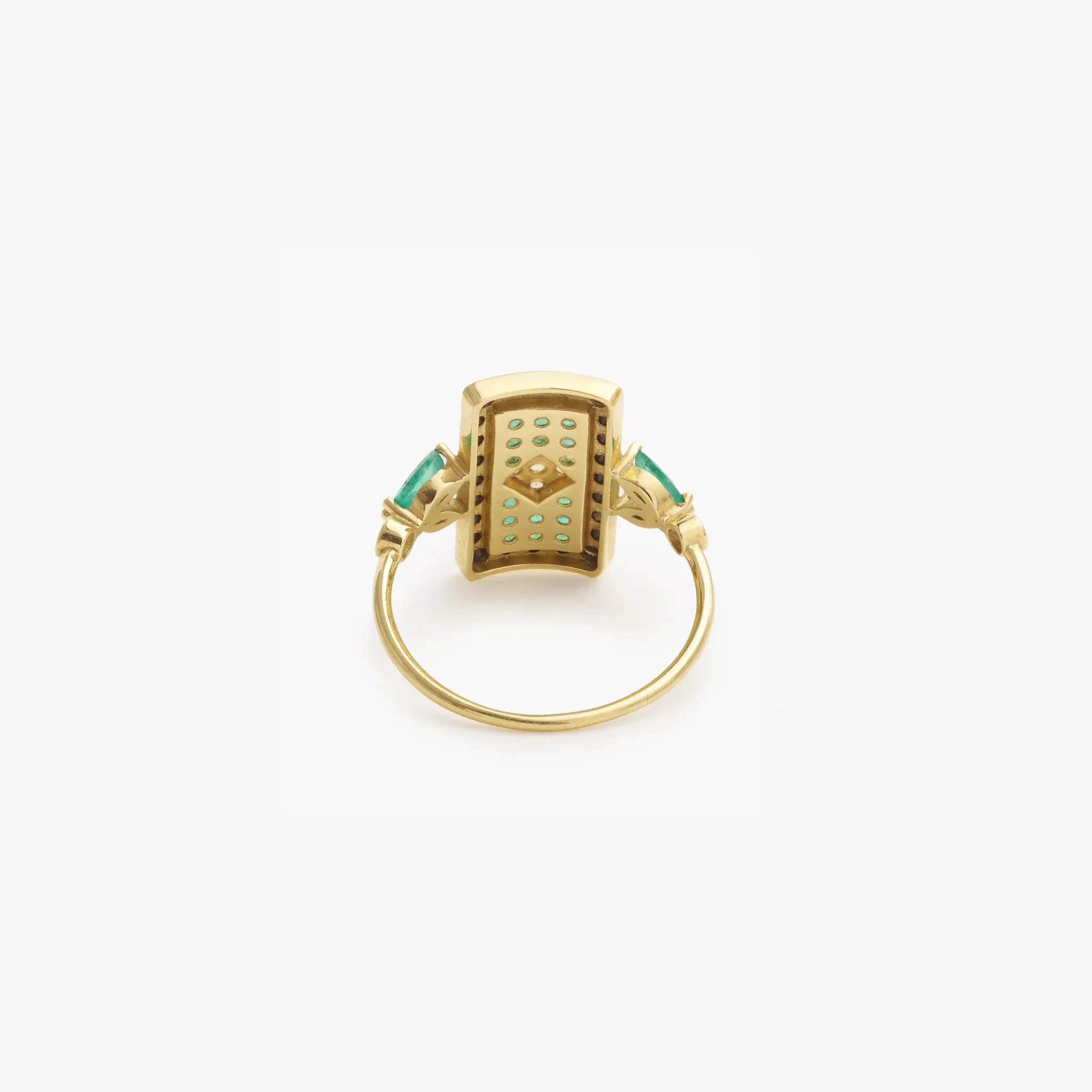 Ava Ring 1 - Vert (By Special Order)