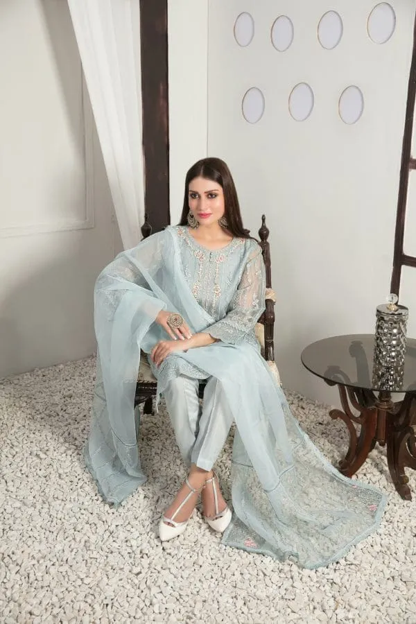 Aysel by Tawakkal 3 piece ready to wear suit D-7568