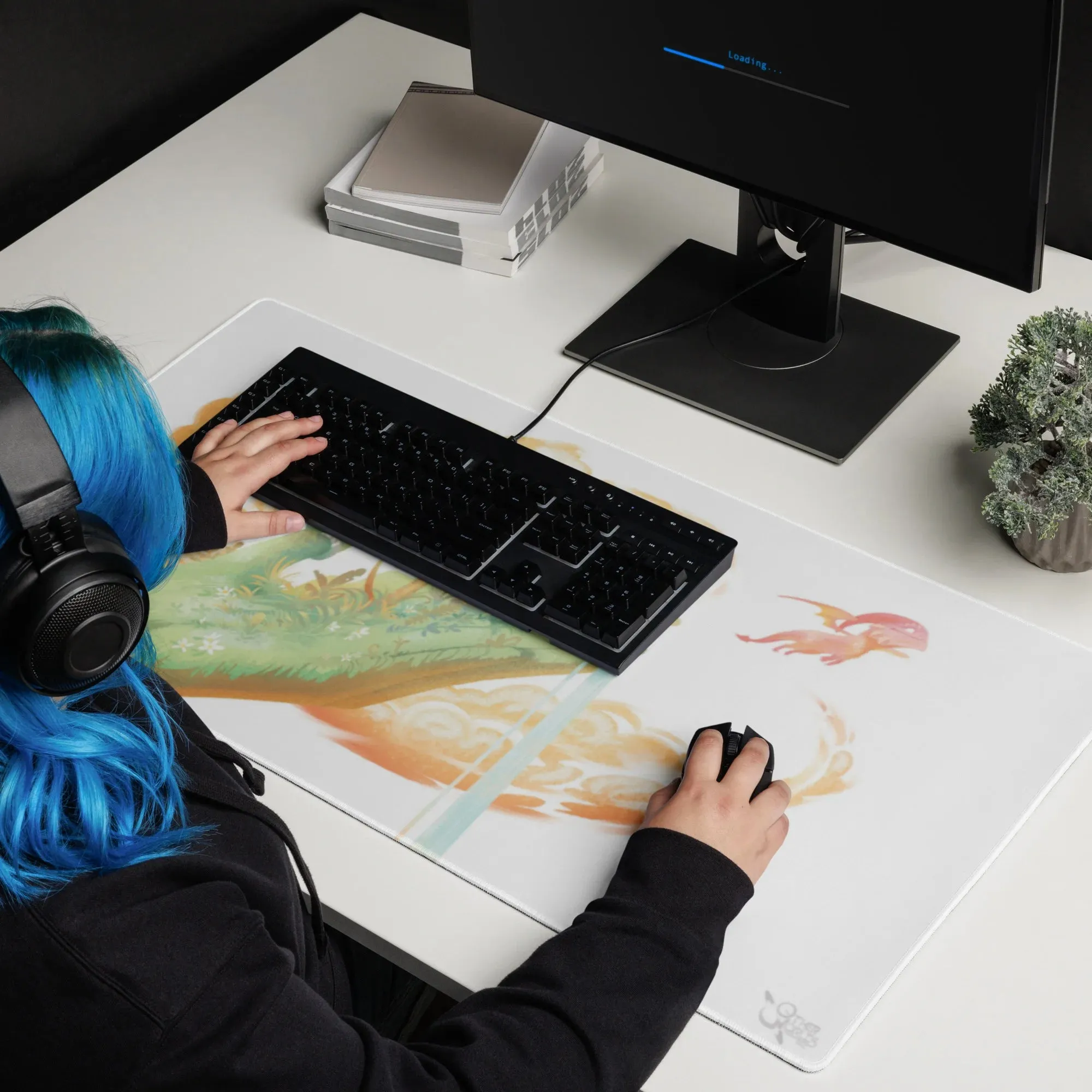 Baby Dragon Gaming Mouse Pad