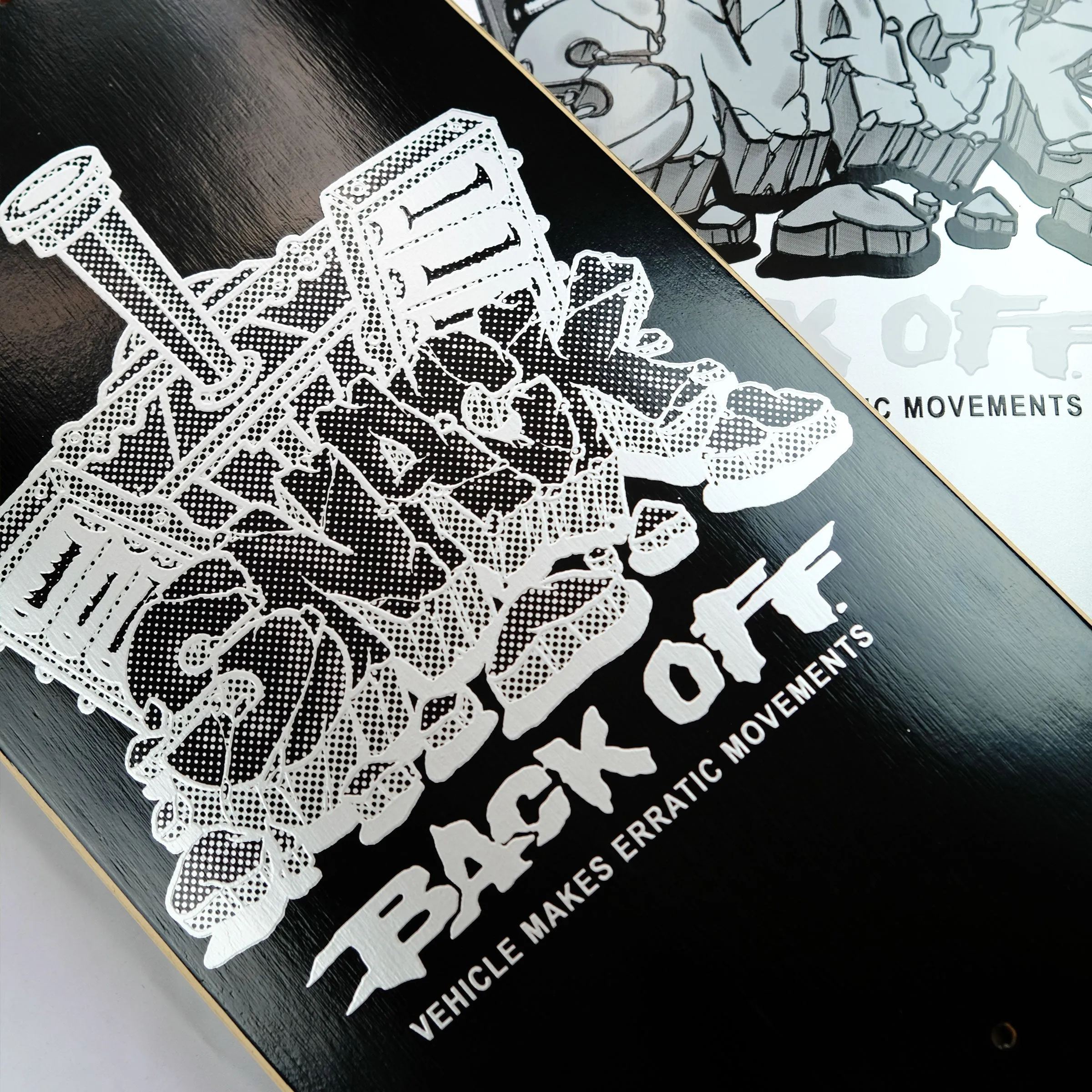 'BACK OFF' DECK