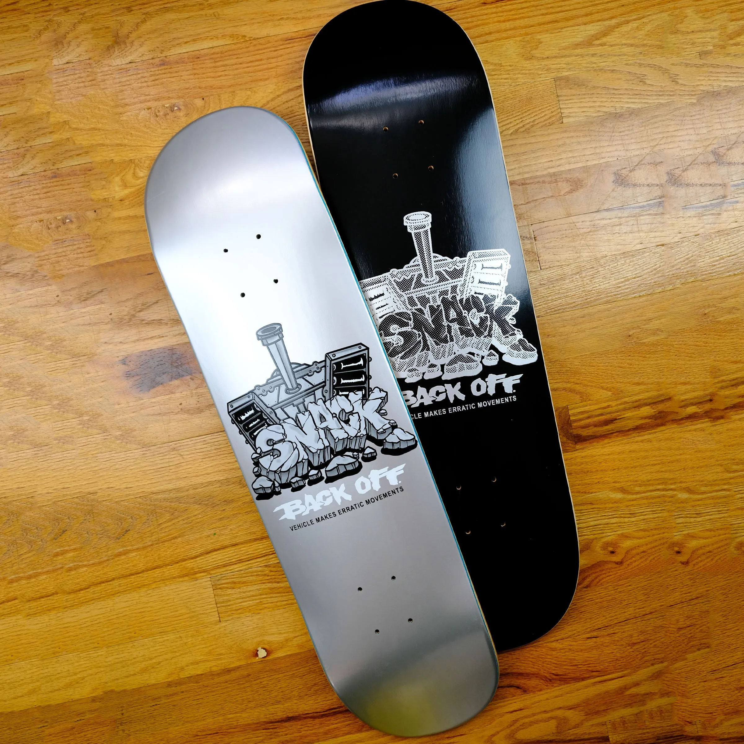 'BACK OFF' DECK