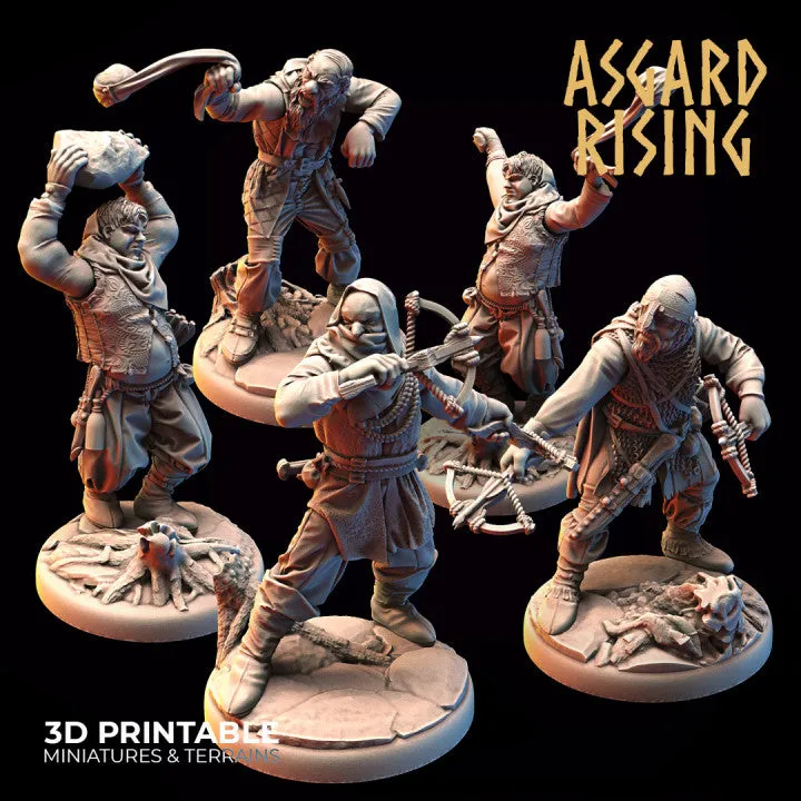 Bandit: Deserters Range Weapons Modular Warband