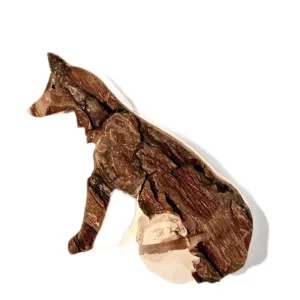 BARK FOX ORNAMENT