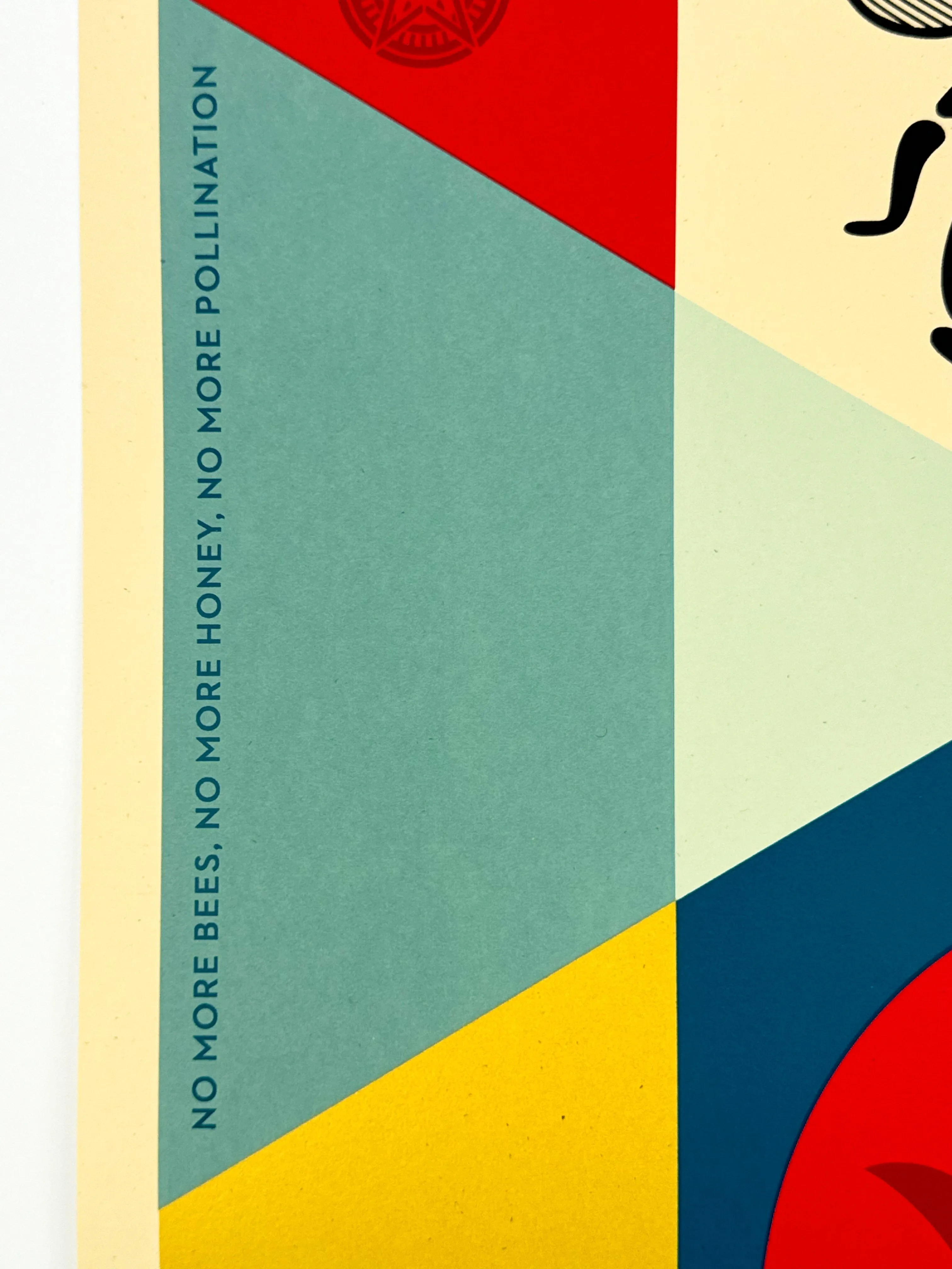 Bee Geometric (Blue)