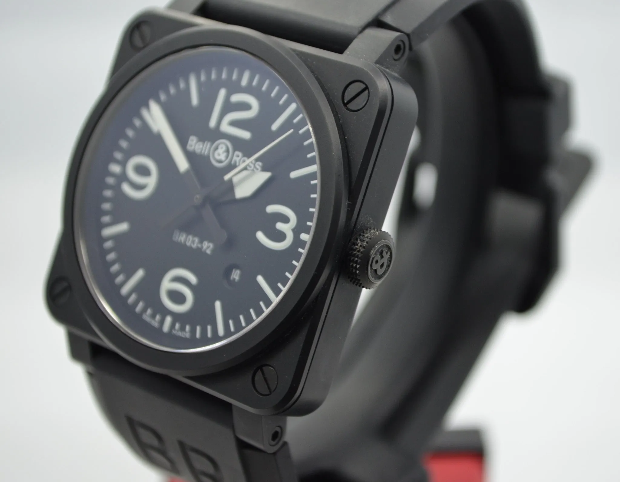 Bell & Ross BR03-92 Aviation Ceramic Automatic Wristwatch