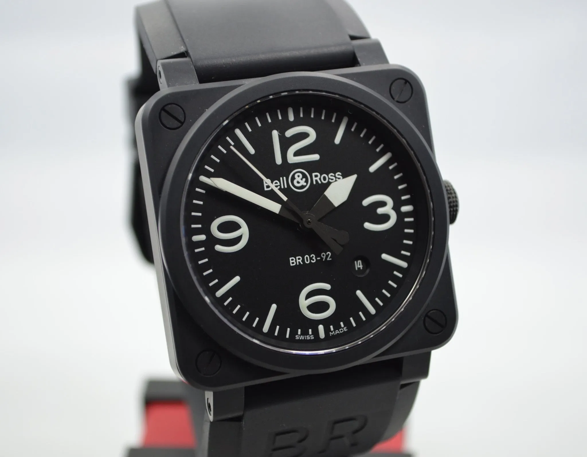 Bell & Ross BR03-92 Aviation Ceramic Automatic Wristwatch