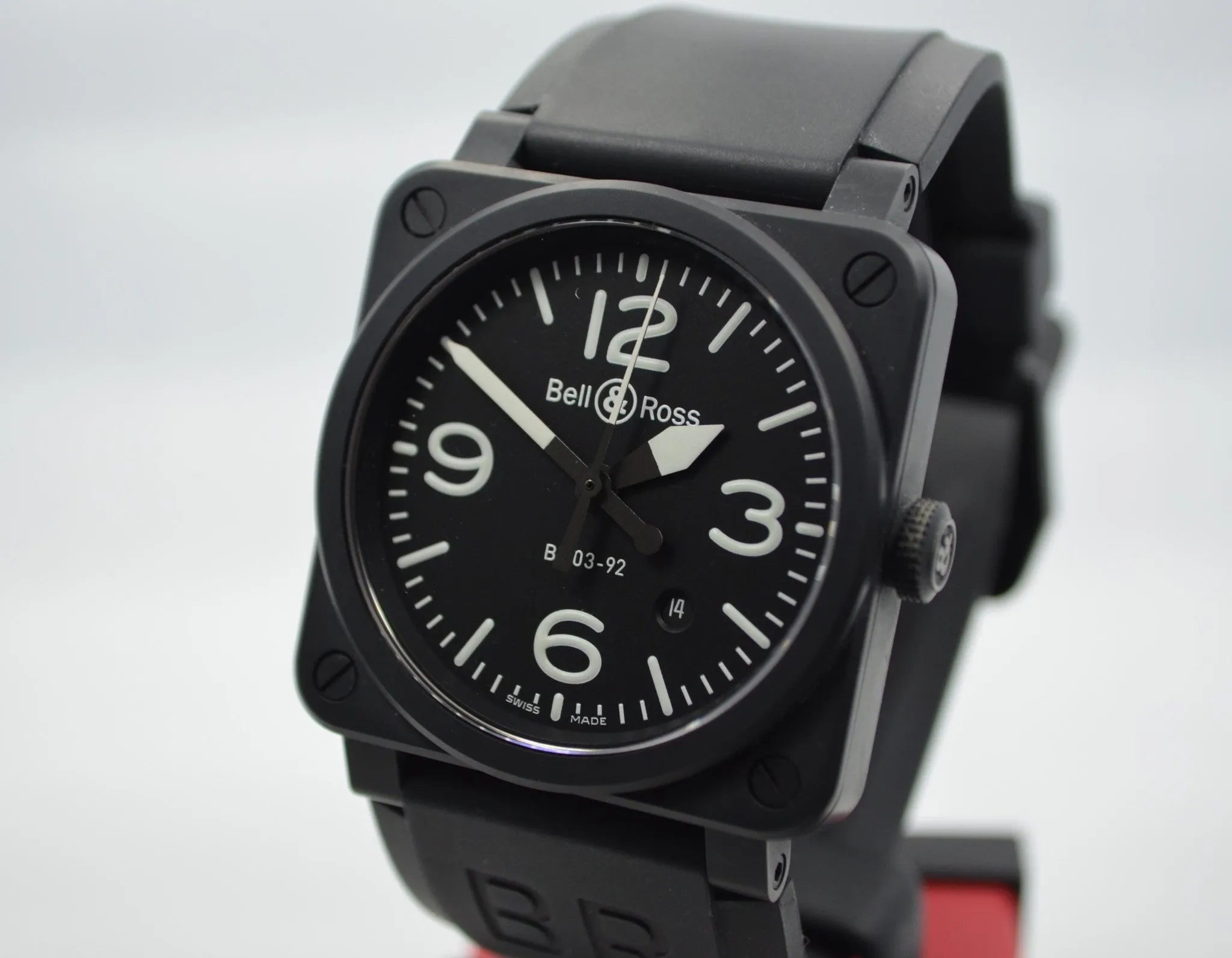 Bell & Ross BR03-92 Aviation Ceramic Automatic Wristwatch