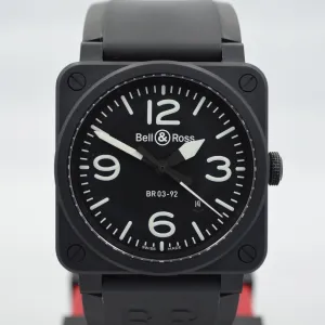 Bell & Ross BR03-92 Aviation Ceramic Automatic Wristwatch