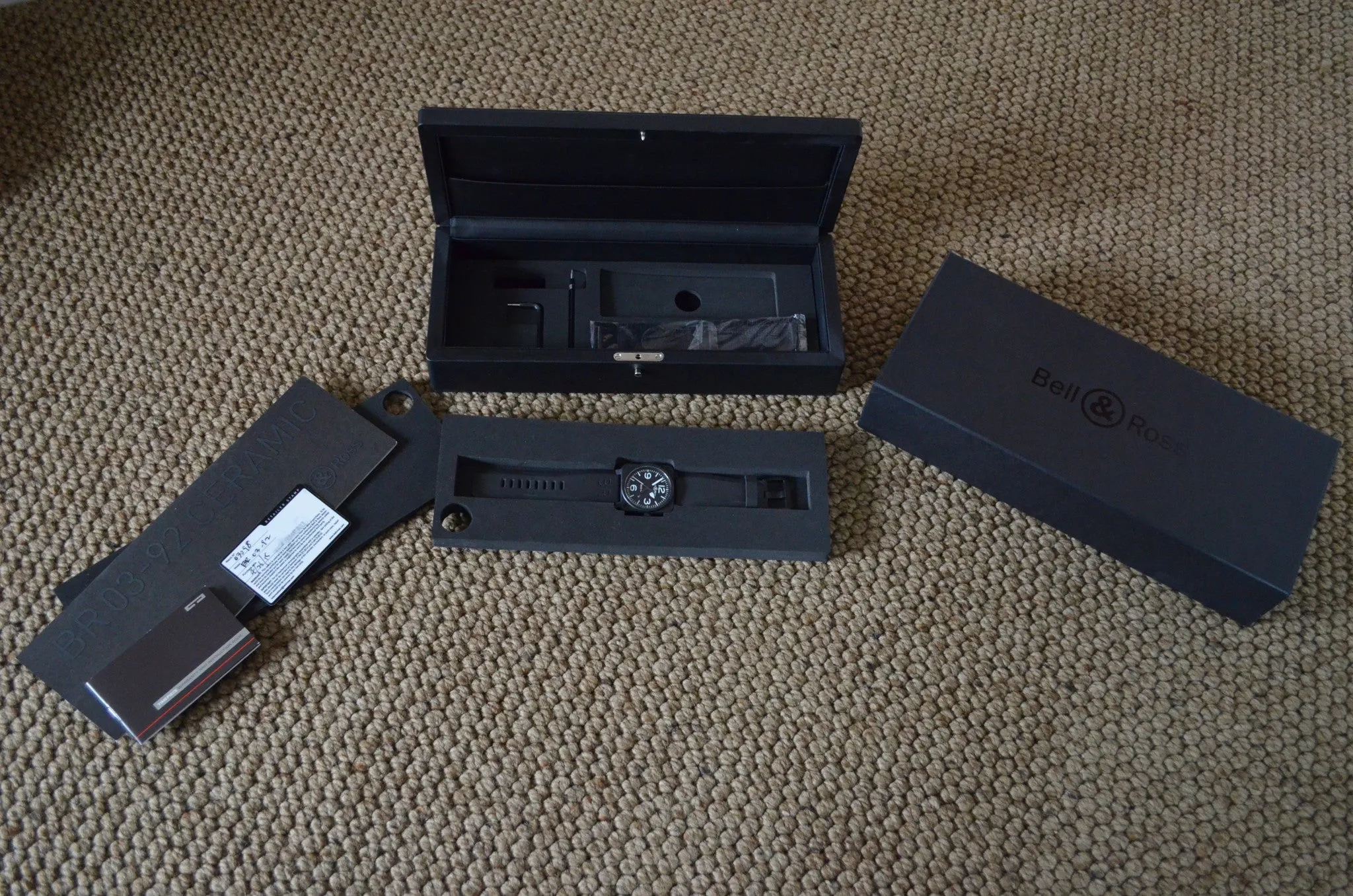 Bell & Ross BR03-92 Aviation Ceramic Automatic Wristwatch