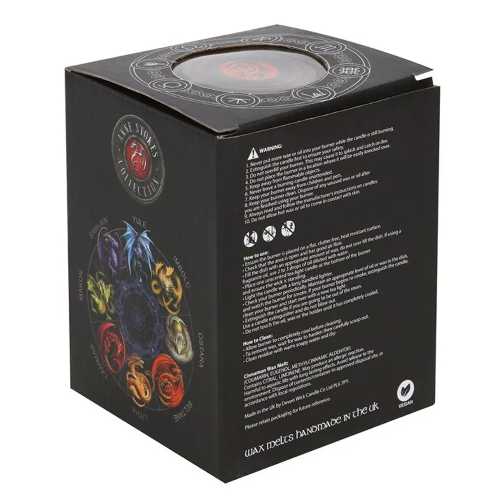Beltane Wax Melt Gift Set - Burner & Wax Melt featuring Beltane - Designed by Anne Stokes