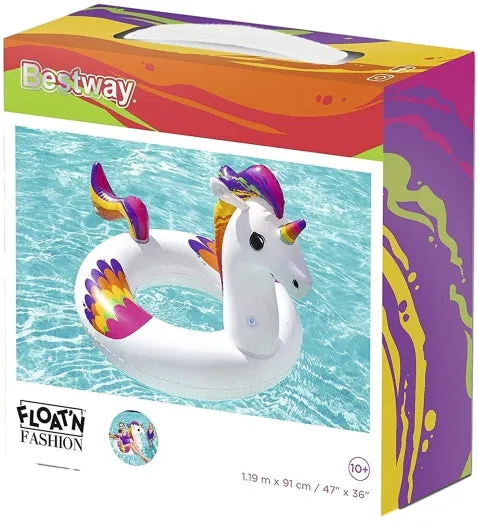 Bestway 47" X 36"/119CM X 91CM Fantasy Unicorn Swim Ring