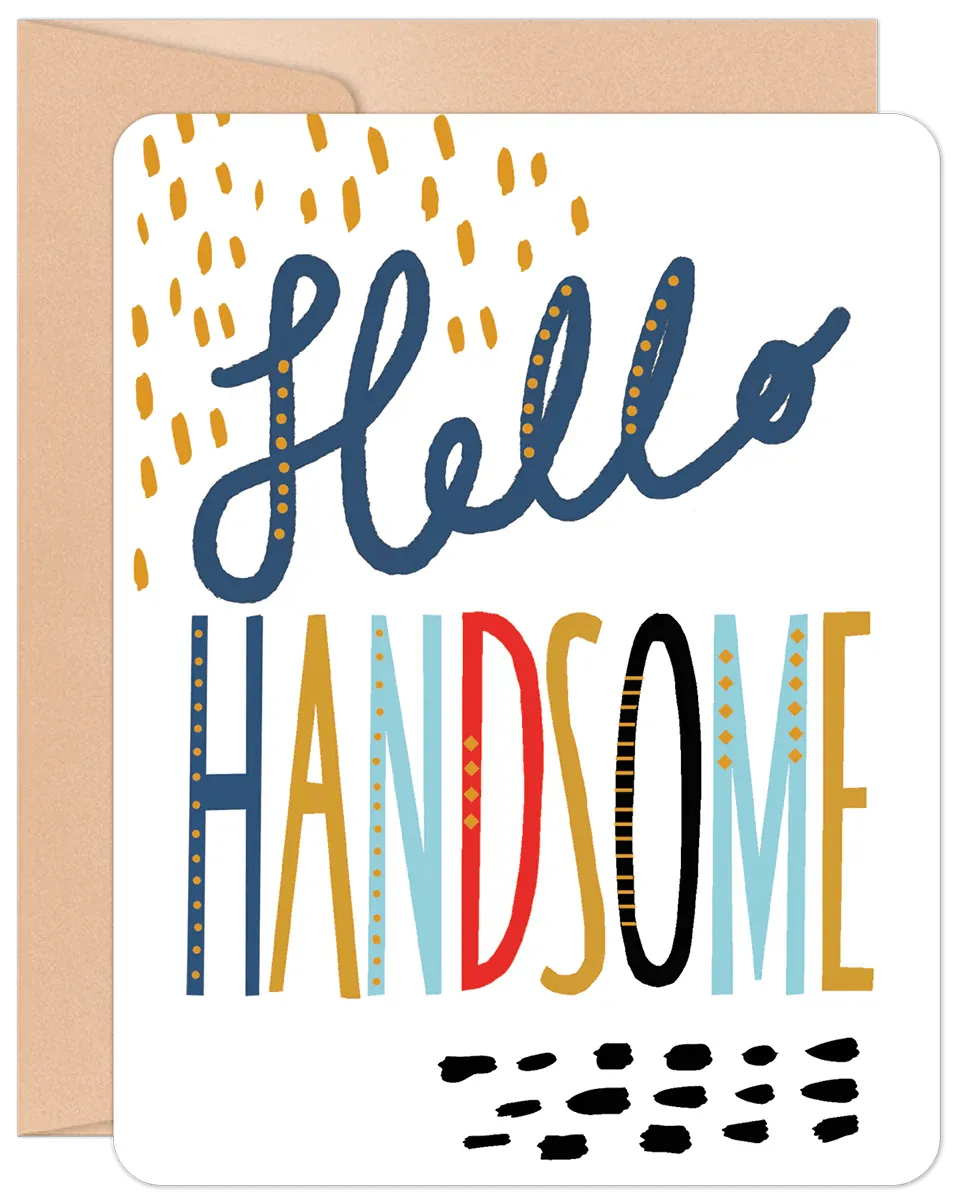 Birthday Card - Handsome