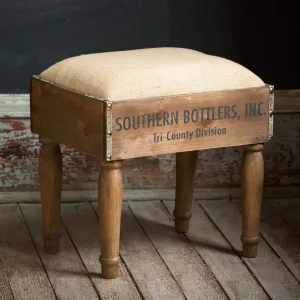 Bottle Crate Foot Stool