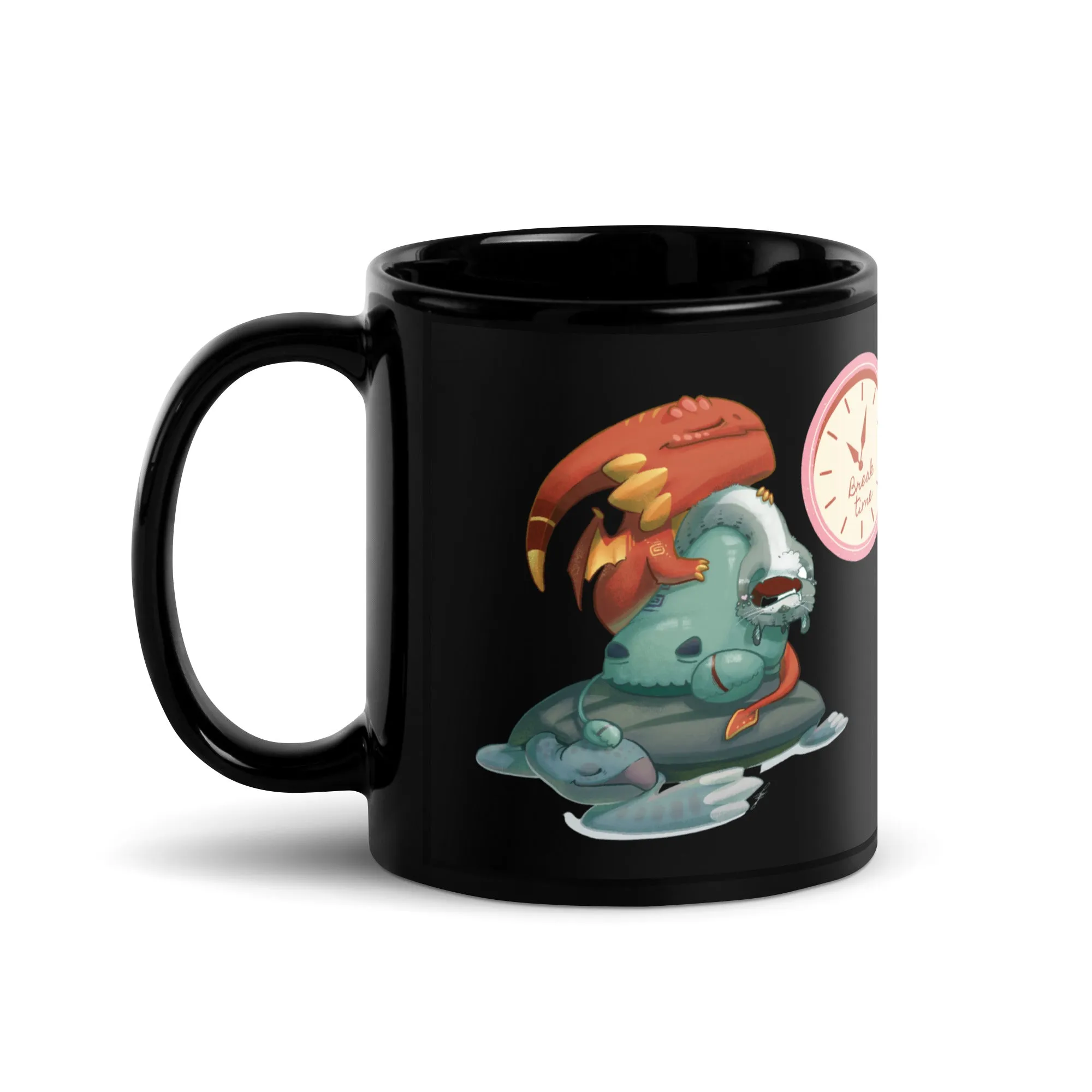Break Time Dragon Mug