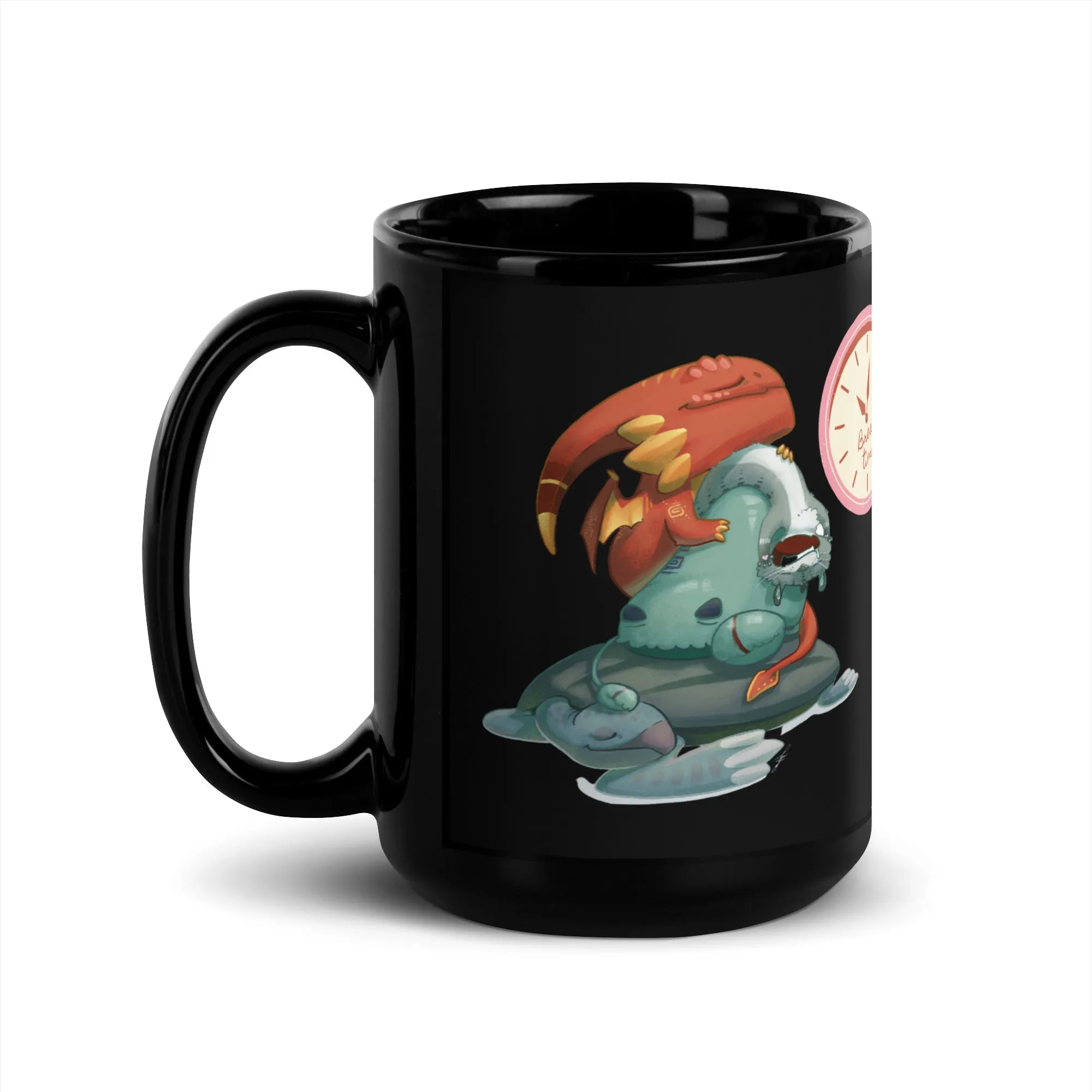 Break Time Dragon Mug