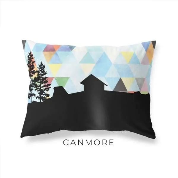 Canmore, Alberta geometric skyline