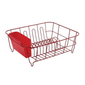 Casa Catania 301 Dish Drainer Red