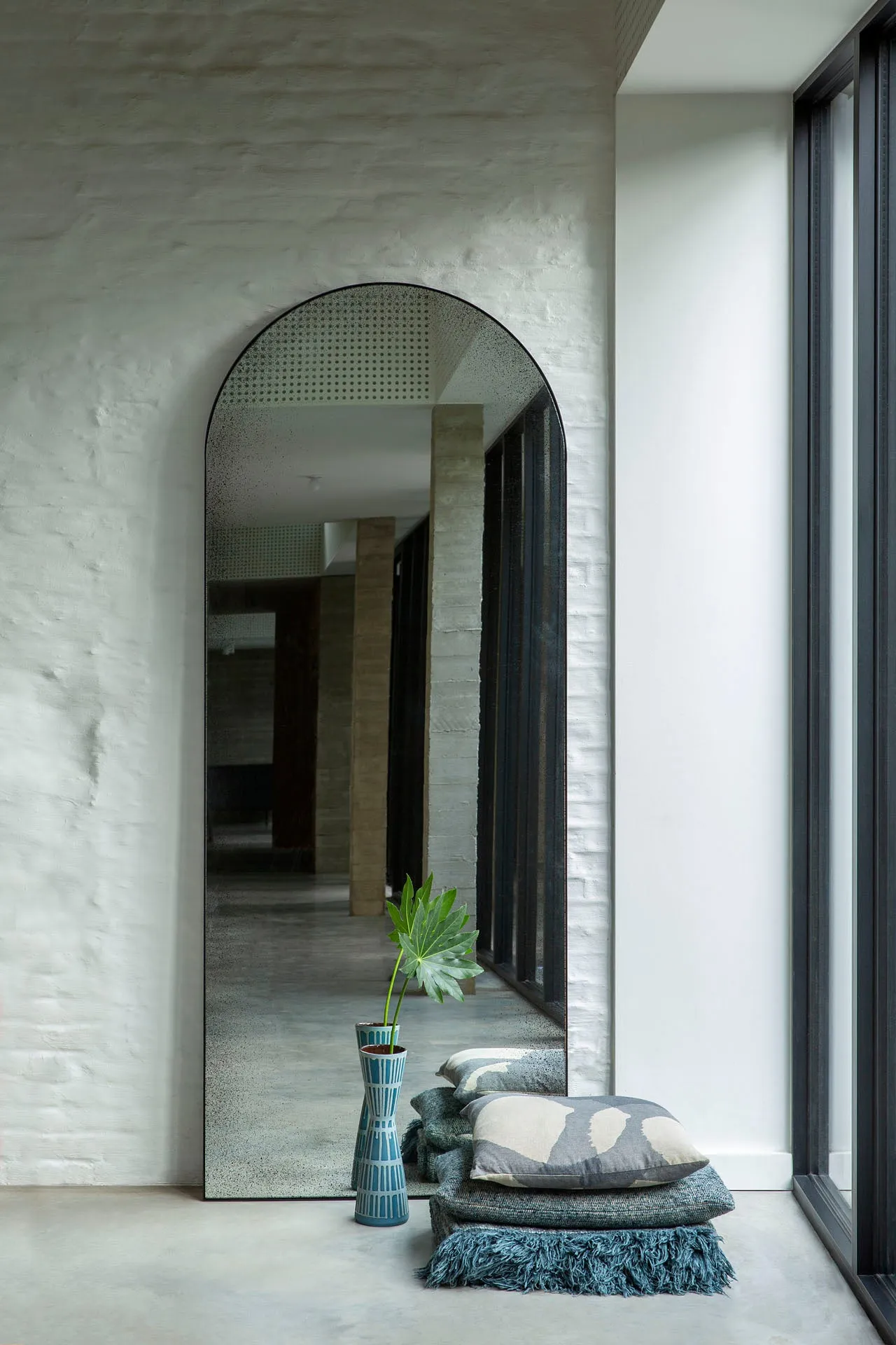 clear gate floor mirror