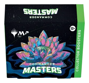 Commander Masters Collector Booster Display
