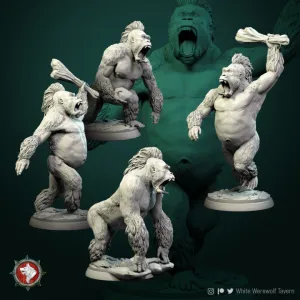Crushing Monkeys (4 set)