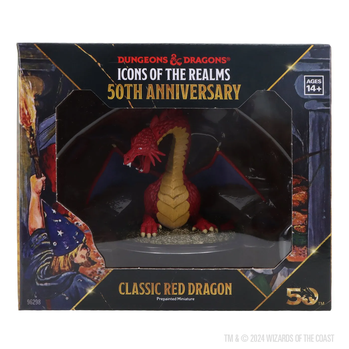 D&D 50th Anniversary Classic Red Dragon - D&D Icons of the Realms