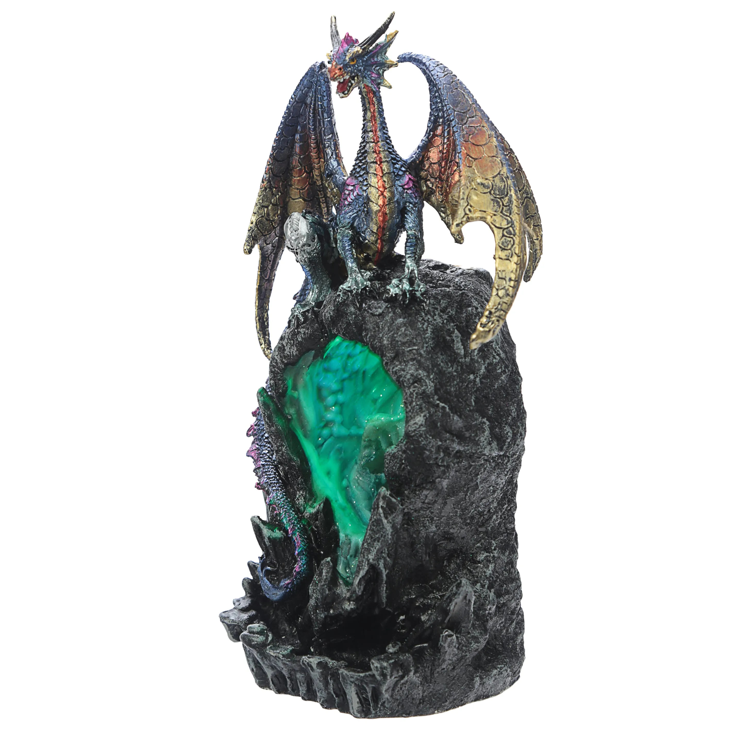 Dark Legends LED Backflow Incense Burner - Ice Dragon
