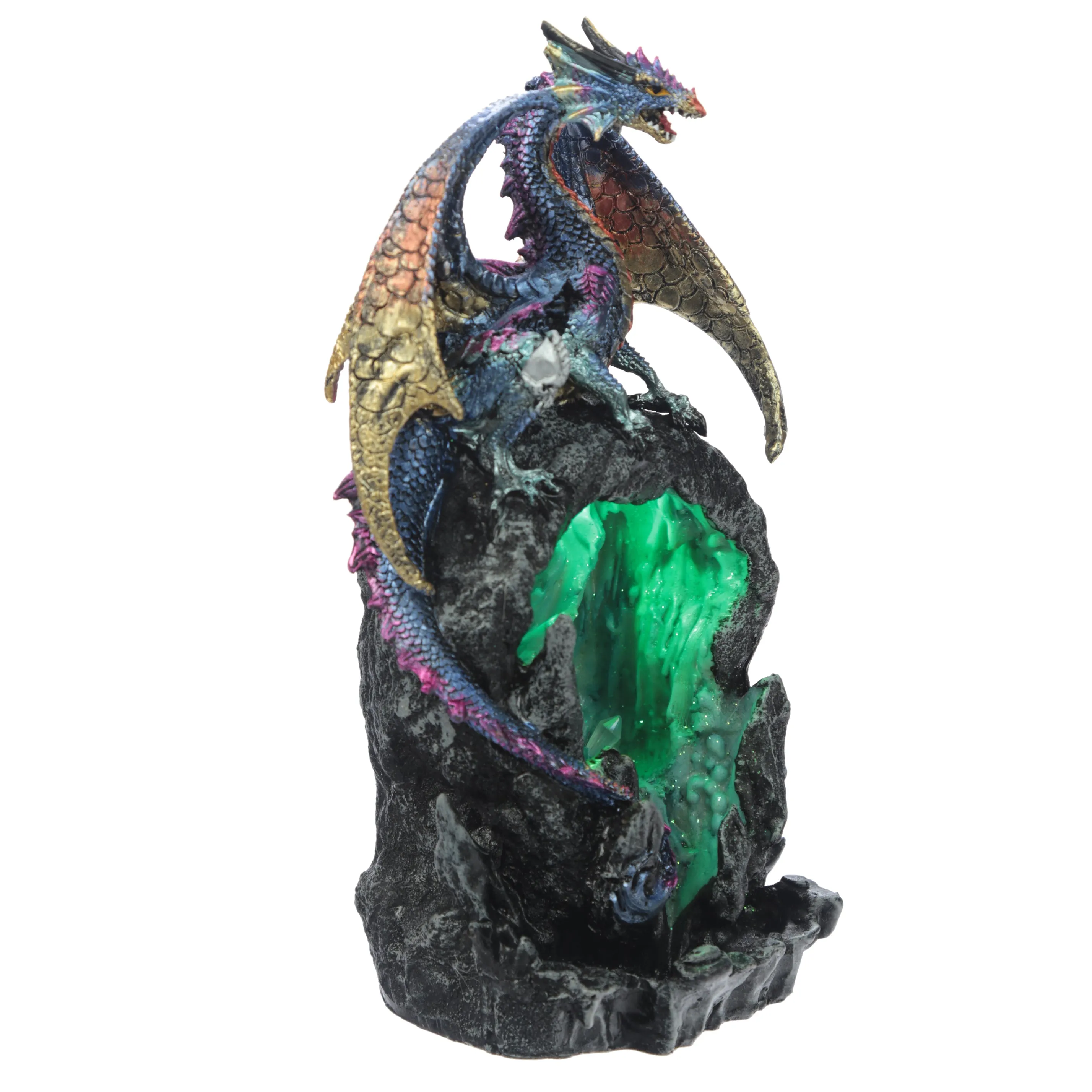 Dark Legends LED Backflow Incense Burner - Ice Dragon