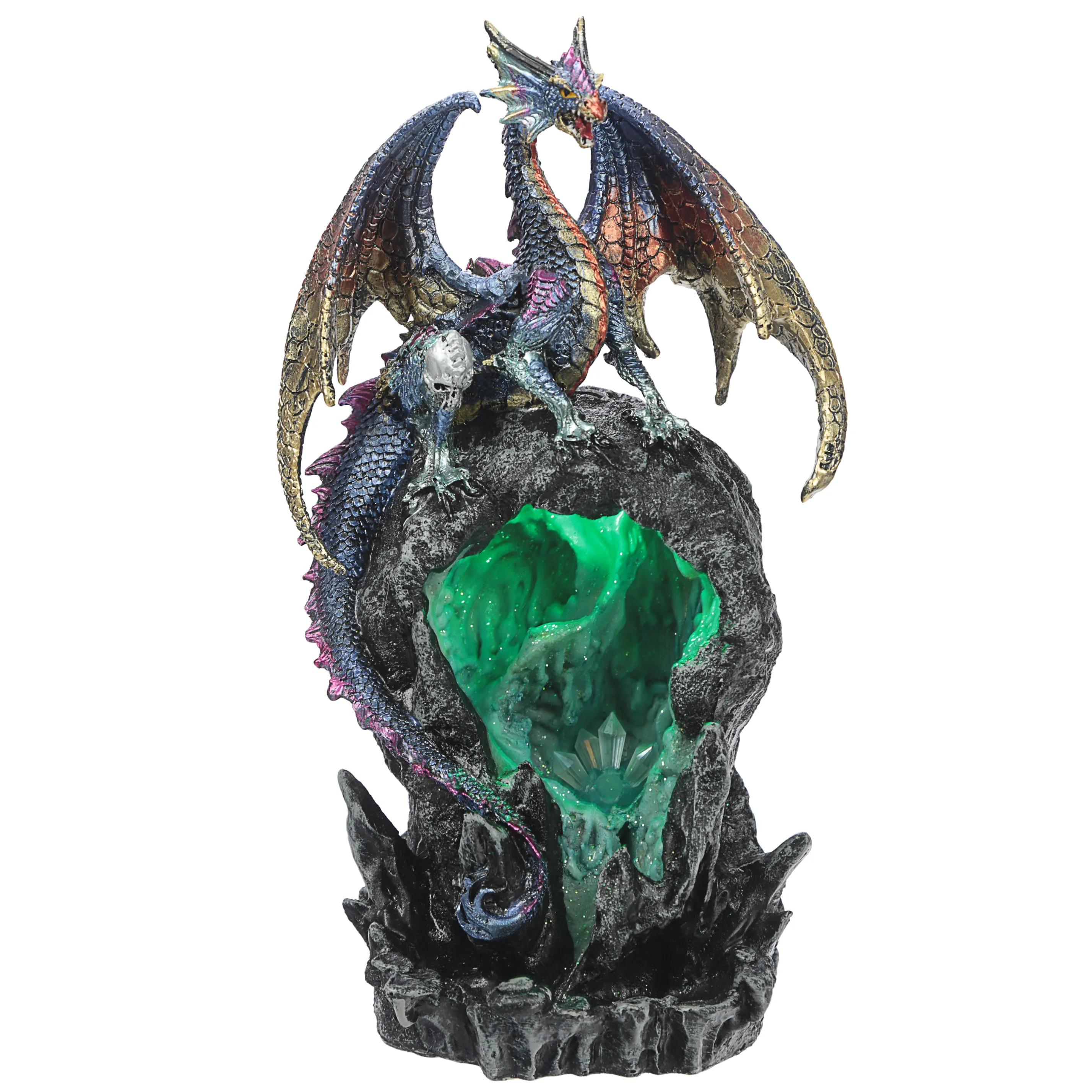 Dark Legends LED Backflow Incense Burner - Ice Dragon