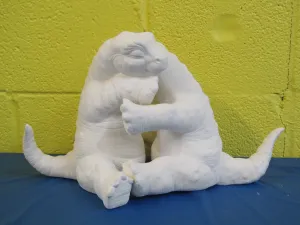 Dinosaur - Kissing, 2pc
