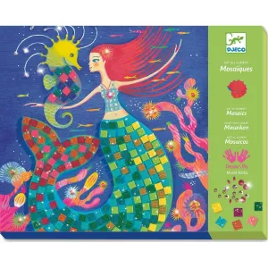 DJECO Le Grand Artist Mosaics Kit - The Mermaid's Song