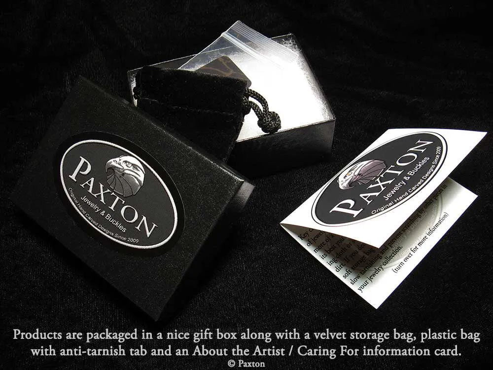 Dragon Belt Buckle Sterling Silver