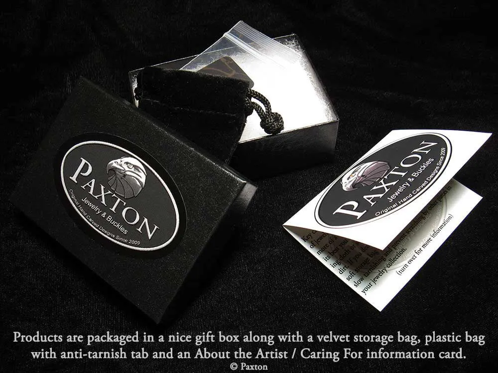 Dragon Charm Necklace Sterling Silver