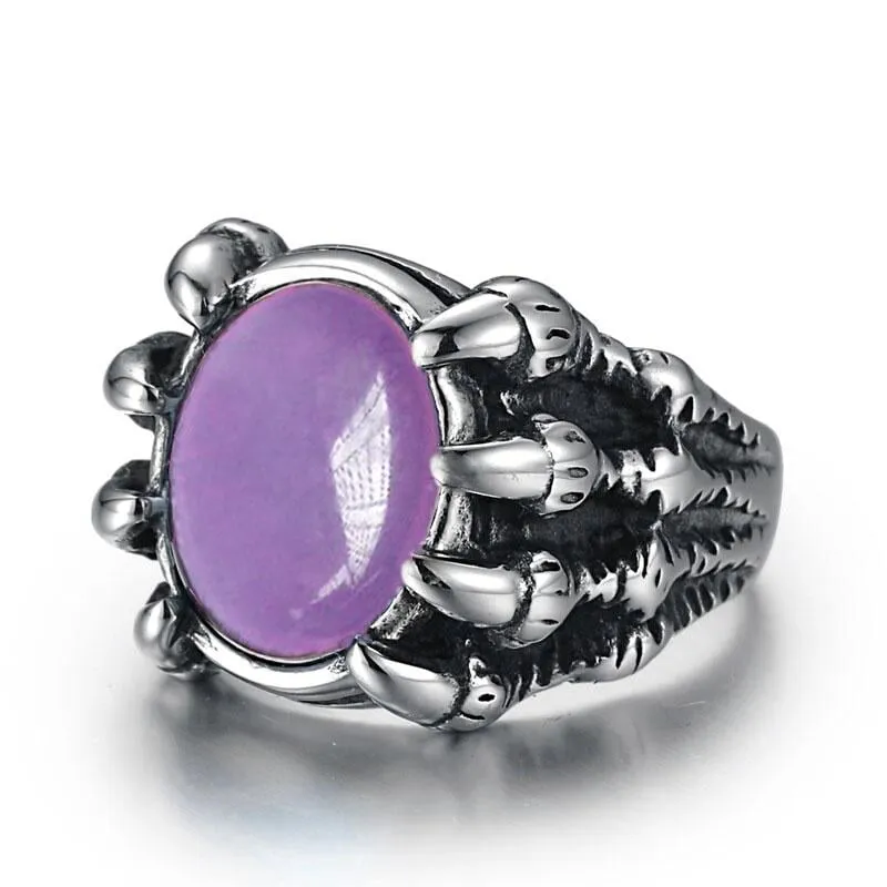 Dragon Claw Steel Ring