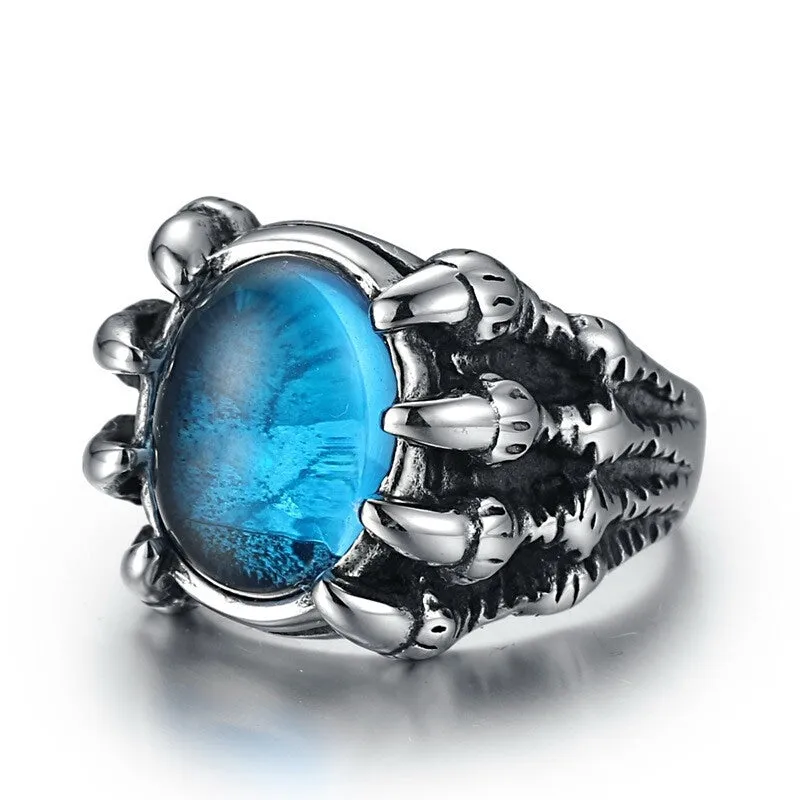 Dragon Claw Steel Ring