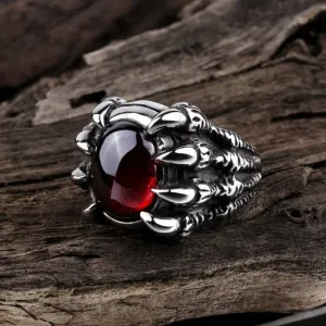 Dragon Claw Steel Ring